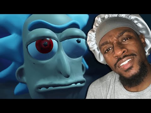 RICK VS THANOS | Rick Sanchez VS THANOS - Fight For Infinity Stones (Reaction)