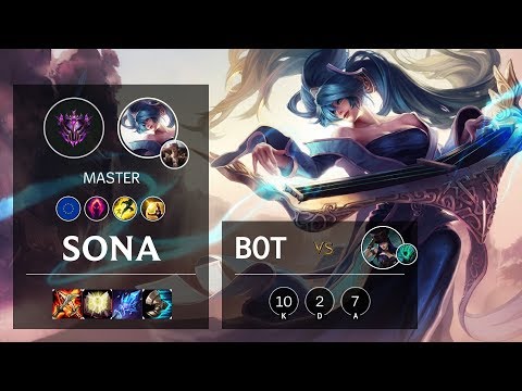 Sona Bot vs Caitlyn - EUW Master Patch 10.4