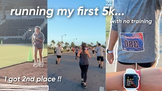 Running my first ever 5k... with no training