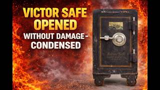 Victor safe opened without drilling - Condensed