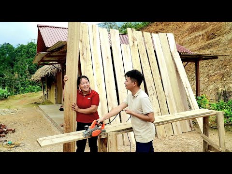 Build a wooden house 2024- Build wooden house walls Simple Life DH