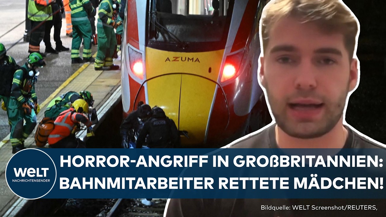 GROßBRITANNIEN: Messerangriff im Zug in Huntingdon - mehrere Verletzte! Polizei fasst Täter