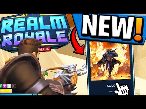 *NEW* PALADINS REALM ROYALE SOLO MODE!! REALM BATTLE ROYALE!