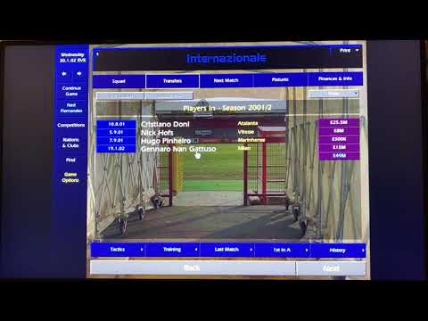 CM0102 - Promising 442 Tactic in Serie A