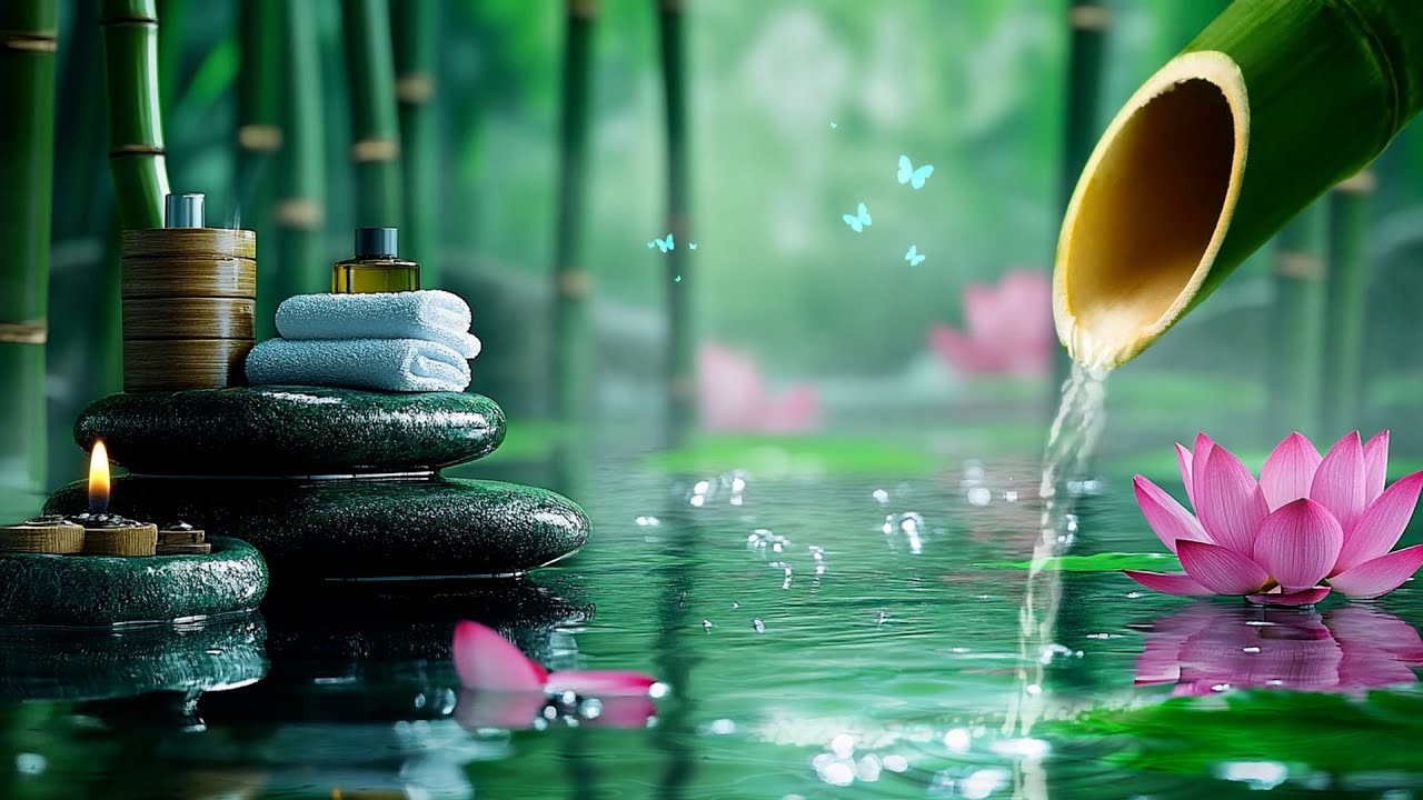 Relaxing Music with The Sound of Water For Healing and Reduce Anxiety, Stress | Healing Music