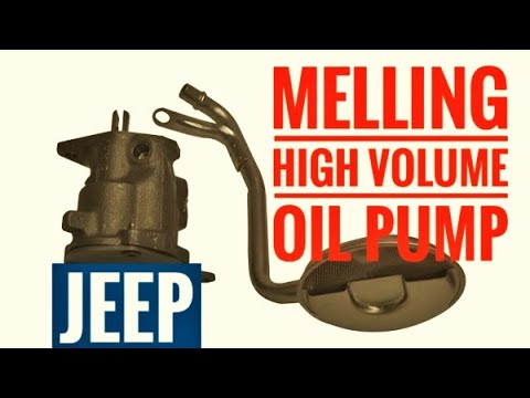 OIL PUMP REPLACEMENT JEEP Wrangler WITH A HIGH VOLUME OIL PUMP by MELLING
