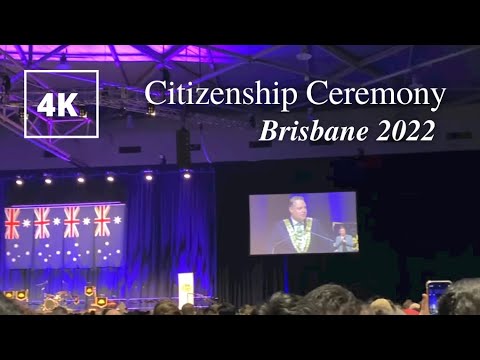 Largest Citizenship Ceremony in Australia 2022 Brisbane I More than 5000 New Australian Citizens