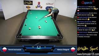Półfinał: Konrad Juszczyszyn - Mateusz Śniegocki - Turniej Formuła B 1-3-5 PRO q24q.pl