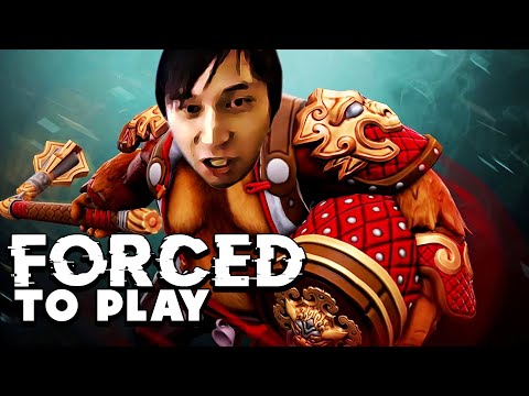 FORCED TO PLAY A DRUNK HERO (SingSing Dota 2 Highlights #1917)