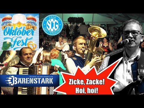 OKTOBERFEST des SC GATTENDORF mit BÄRENSTARK 30.9.2017