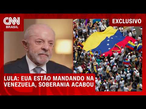 Lula critica influência dos EUA no governo venezuelano em entrevista exclusiva à CNN | CNN 360°