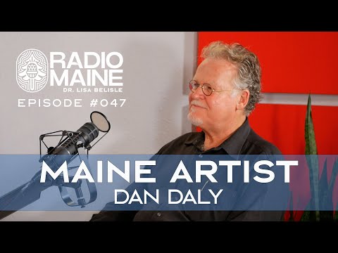 Radio Maine: Artist Dan Daly on Sketchbooking, His Various Careers, and Volunteering at Maine State Prison