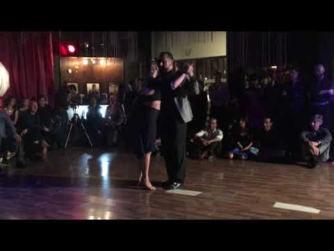 Rino Fraina  and  Graziella Pulvirenti  are  dancing  to  the  tango  "  El tarta  "  by  Osvaldo Fresedo  in  2019