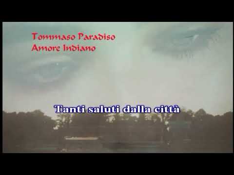 Tommaso Paradiso   Baustelle  Amore Indiano Karaoke nibo