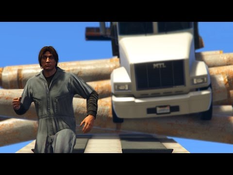 KONCENTRACIJA JE BILA PREVELIKA ! Grand Theft Auto V - Death Run w/Cale