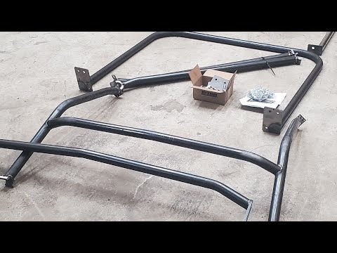 Jeep Cherokee XJ Rockhard 4x4 Bolt In Cage Prep and Install
