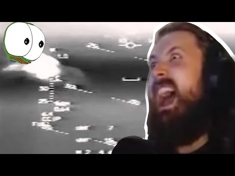 Forsen Reacts - US F-16 dodging 6 Iraqi SAM missiles - pilot breathing heavily