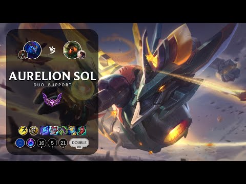 Aurelion Sol Support vs Nautilus - EUW Master Patch 13.3