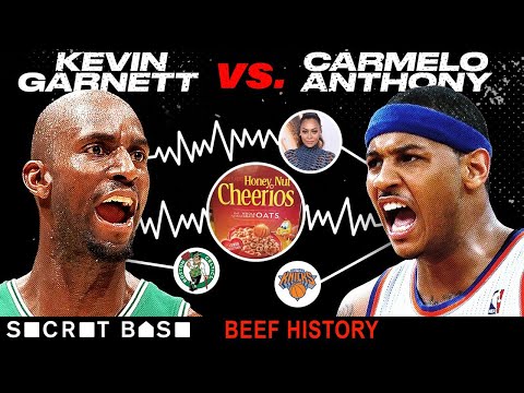 Carmelo Anthony and Kevin Garnett's beef tasted like Honey Nut Cheerios... or maybe not?