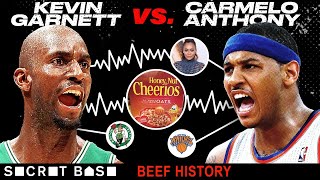 Carmelo Anthony and Kevin Garnett’s beef tasted like Honey Nut Cheerios… or maybe not?