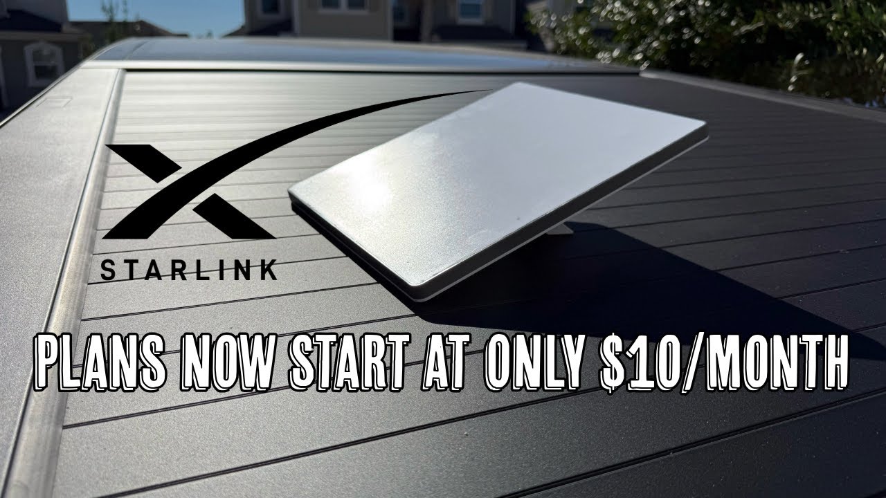 Starlink UPDATE - NEW Plans Are HERE! Cheaper Then EVER!