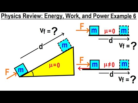 Physics Review Energy Work and Power Basics Part 1 of 7