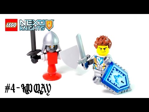LEGO® Nexo Knights™ Magazine Building Timelapse #4 - Kid Clay
