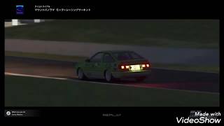【GT SPORT】ハチロクで夜の峠を攻める【AE86】