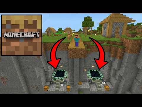 Minecraft Trial - How to find 2 END PORTALS!! (Strongholds & END PORTALS + coordinates)