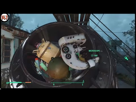 Fallout 4- Firing a Full Junk Mortar