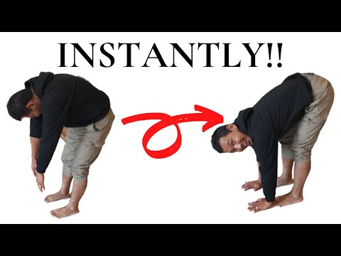 Touch Your Toes:  IMPROVE FLEXIBILITY INSTANTLY!!