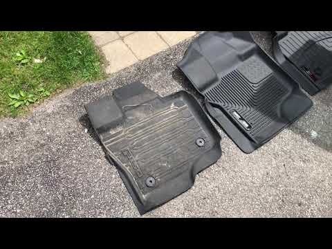 2019 2020  Ford F150 OEM floor mats vs WeatherTech vs Husky Liner
