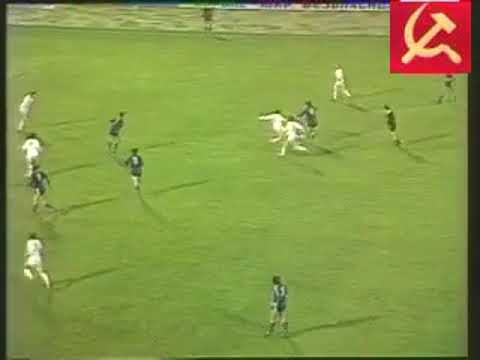 Днепр (СССР) - Левски-Спартак (София, Болгария) 2:0 (07.11.1984). Видеообзор матча