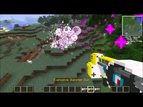 Minecraft Mod Showcase- Dubstep Guns