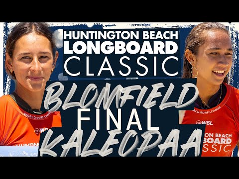 Honolua Blomfield vs Kelis Kaleopaa | Huntington Beach Longboard Classic - Final Heat Replay