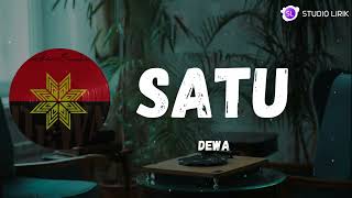 Download lagu Dewa ~ Satu (Studio Lirik) mp3