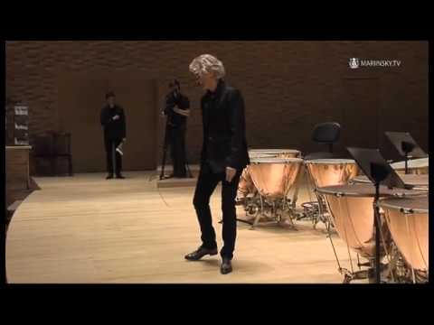 Marinus Komst ( principal timpanist of the RCO,Amsterdam)doing masterclass in St.Petersburg ,Russia