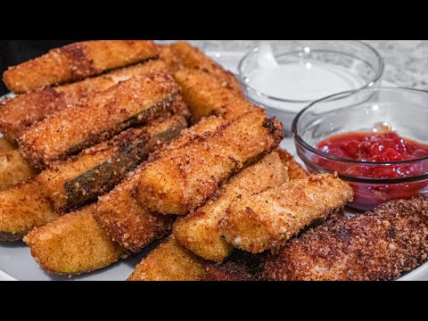 Calabacitas Empanizadas | Recetas Mexicanas Faciles