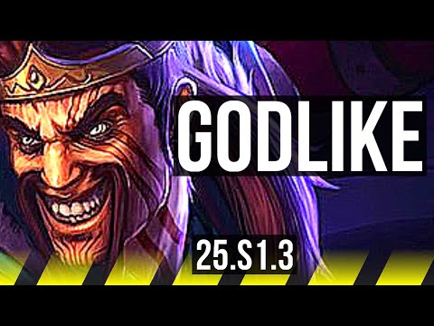 DRAVEN & Rell vs XAYAH & Bard (ADC) | 7/0/1, Godlike | KR Diamond | 25.S1.3