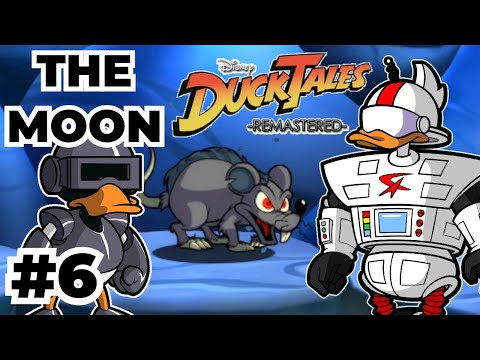 DuckTales Remastered Walkthrough Gameplay Part 6 - The Moon