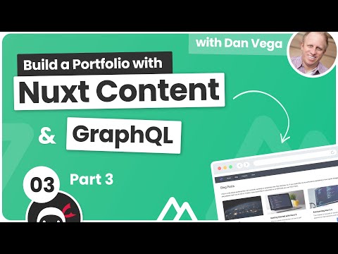 Portfolio Build with Nuxt Content GraphQL Part 1