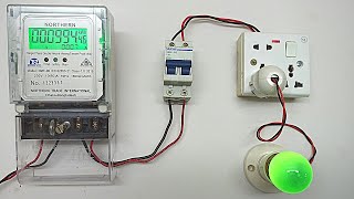 single phase meter wiring diagram | energy meter | single phase digital meter connection @asddulu77