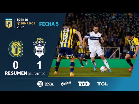 #TorneoBinance | Fecha 5 | resumen de Rosario Central - Gimnasia