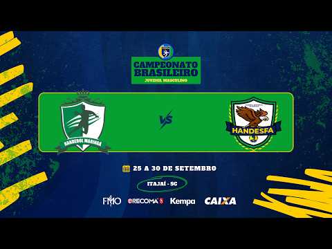 Campeonato Brasileiro Juvenil Masculino: Maringá-PR - Handesfa-GO [TRANSMISJA, LIVE]