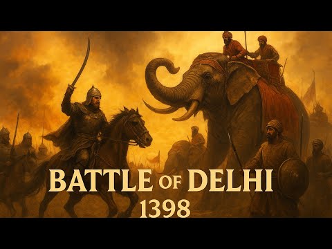 Battle of Delhi 1398 | Amir Timur vs Sultan’s War Elephants | Epic Historical Documentary 4K