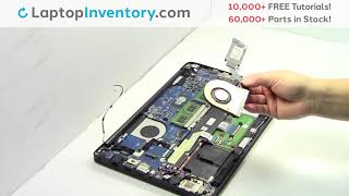 How to Replace Dell Latitude 7490 Laptop Fan, Dismantle 5480 E5450 P72G