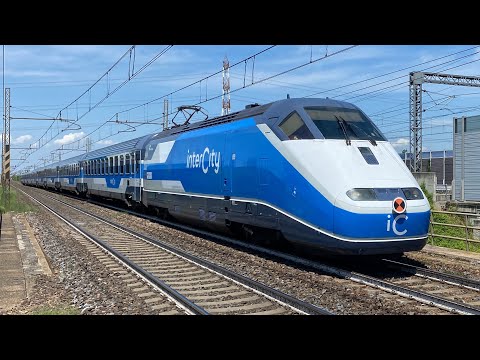 TRENI DI OGNI TIPO in transito a Anzola Emilia: NIGHTJET ÖBB, treni merci e TRENORD!