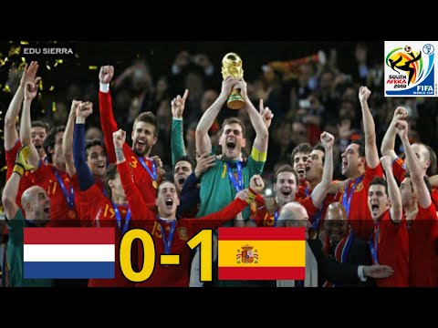 ⚽► España vs Holanda 1-0 FINAL MUNDIAL SUDÁFRICA 2010 - Extended Highlights (11/07/2010)