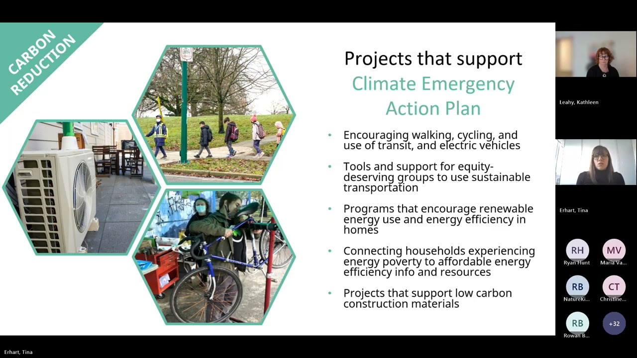 2026 Community Climate Action Grant: Information Session