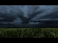 Wild Thunderstorm Rolling In Over A Cornfield Calm Before The Storm 3 HOURS